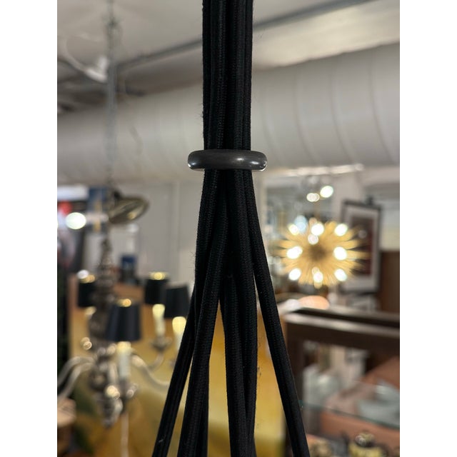 Restoration Hardware Filament Chandelier For Sale - Image 9 of 12