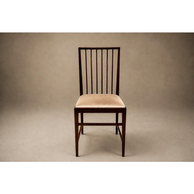 Brazilian Modern Set of Eight Dining Chairs in Rosewood and Mohair by Celina, Brazil, 1960s For Sale - Image 9 of 18