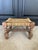 Adrien Audoux and Frida Minet Vintage French Audoux Minet Style Handcrafted Rope & Wood Stool For Sale - Image 4 of 16