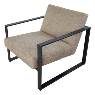 2010’s Mid-Century Modern Style Cb2 Specs Lounge Chair For Sale