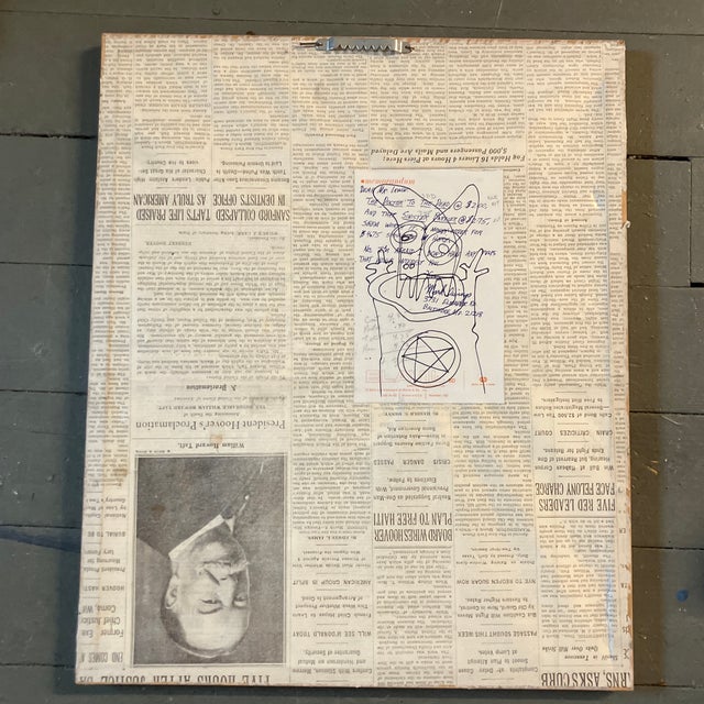 Contemporary Original Wayne Cunningham Abstract Painting Framed For Sale - Image 4 of 4