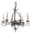 Mid 20th Century French Wrought Iron Chandeliers For Sale