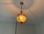 1960s 1960s French Brass & Etched Glass Bowl Pendant Light - Restored For Sale - Image 5 of 18
