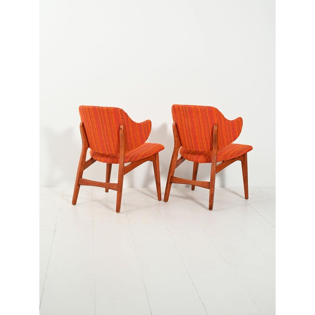 1950s 306 Armchairs by Jens Hjorth for Randers Møbelfabrik, 1953, Set of 2 For Sale - Image 5 of 10