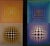 Victor Vasarely (1906-1997) VP-118 and 108 Heliogravure after a work by the artist On heavy paper, 27 x 27 cm (approx. 11...