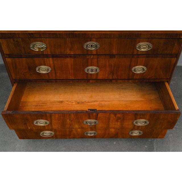 Biedermeier Chest of Drawers in Walnut For Sale - Image 18 of 18