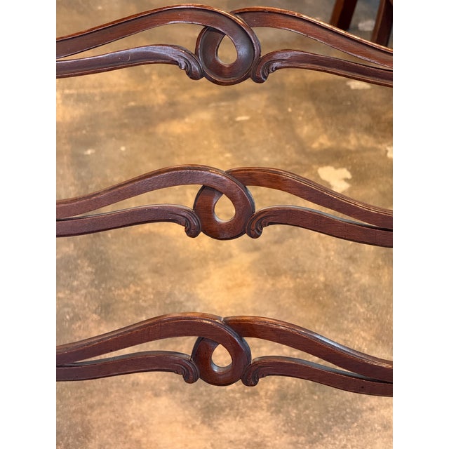 Late 19th Century Set of 10 Mahogany Dining Chairs For Sale - Image 11 of 11