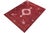 Shabby Chic No Pile Persian Vintage Red/Brown Wool Rug - 8'3'' X 11'7'' For Sale - Image 3 of 10
