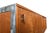 Richard Rohac Late 20th Century Rare Richard Round Space Age Credenza in Teak + Chrome, Attributed For Sale - Image 4 of 15