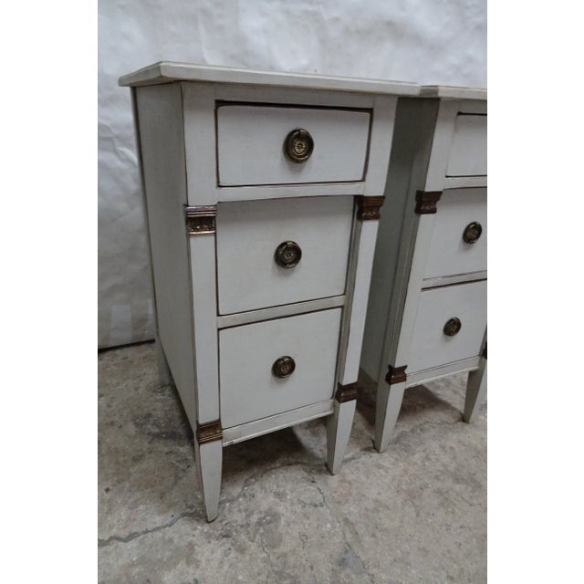 Gustavian Style Nightstands Chairish