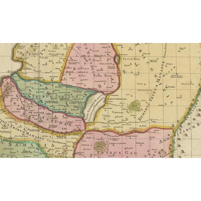 Twelve Tribes of Israel Samson Map For Sale - Image 6 of 9