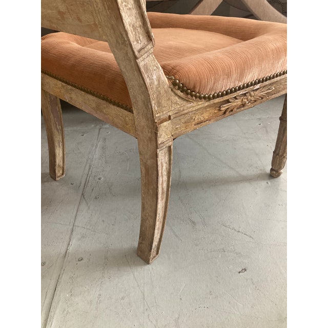 Early 19th Century 19th Century Empire Fauteuils in the Manner of Pierre Benoit Marcion For Sale - Image 5 of 10
