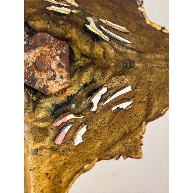 Metal 19th Century Baroque Style Solid Cast Brass Altar Candlesticks—A Pair For Sale - Image 7 of 7