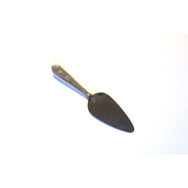 Neoclassical Sterling Silver Appetizer Spreader For Sale - Image 3 of 9