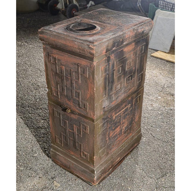 Italian Branded Terracotta Stove For Sale - Image 11 of 18