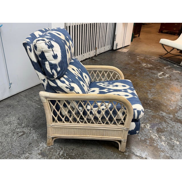 1990s Circa 1990's Bradington Young 4147 High-Lounger Recliner For Sale - Image 5 of 12