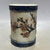 Art Deco Vintage Relief Carved Ceramic Brush Pot With Bird and Floral Motifs For Sale - Image 3 of 8