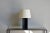 Black Contemporary Design Frères "Croisillon" Matte Black Steel and Parchment Lamps - a Pair For Sale - Image 8 of 9