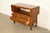 Thomasville French Provincial Louis XV Carved Walnut Buffet Server or Bar Cart, Circa 1970s For Sale In South Bend - Image 6 of 17