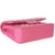 Pink 22P Pink Quilted Caviar Small Classic Double Flap Bag For Sale - Image 8 of 10