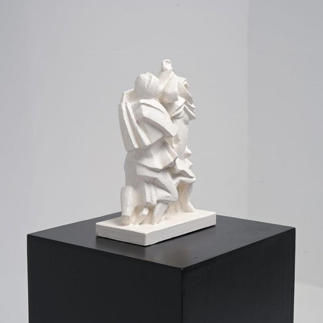 Sculpture Materials Jan Keustermans, Abstract Sculpture, 1990s, Plaster For Sale - Image 7 of 14