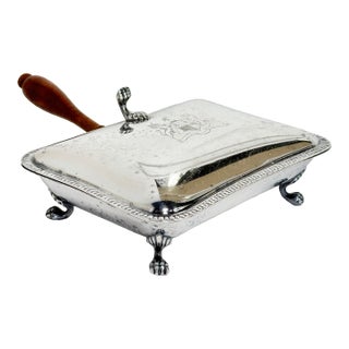 Vintage Silverplate f.b. Rogers Silent Crumb Catcher For Sale