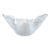 Venini Murano Fulvio Bianconi Vintage Gray Opalino Italian Art Glass Mid Century Sculptural Vase Bowl For Sale