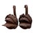 Pair of Vintage Cast Stone Swan Garden Sculptures For Sale - Image 4 of 5
