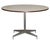 1960s 1960s MCM Eames Style 4' Round Table Metal Base For Sale - Image 5 of 11