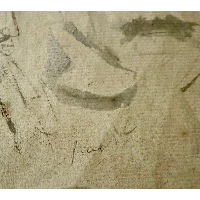 Jules Pascin, German Expressionist Drawing, Watercolor Painting Jules Pascin Cuba Scene 1910, c.1910-1916 For Sale - Image 10 of 15