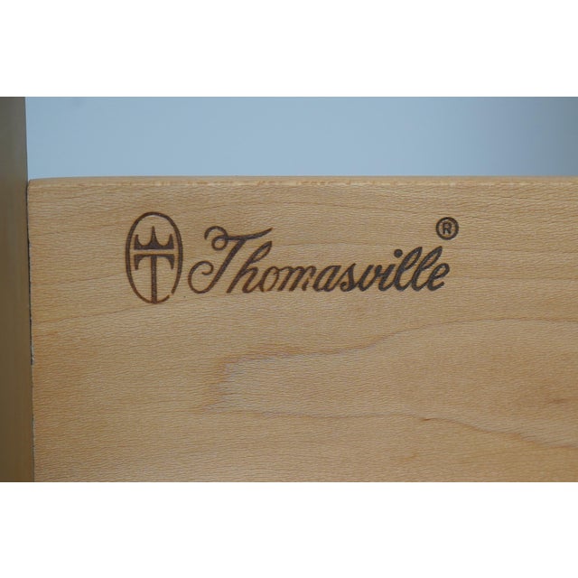 Thomasville Chippendale Style Mahogany Dresser W. Mirror For Sale - Image 18 of 18