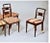 Set of 6 Regency Mahogany and Brass Inlaid Side Chairs For Sale - Image 4 of 11