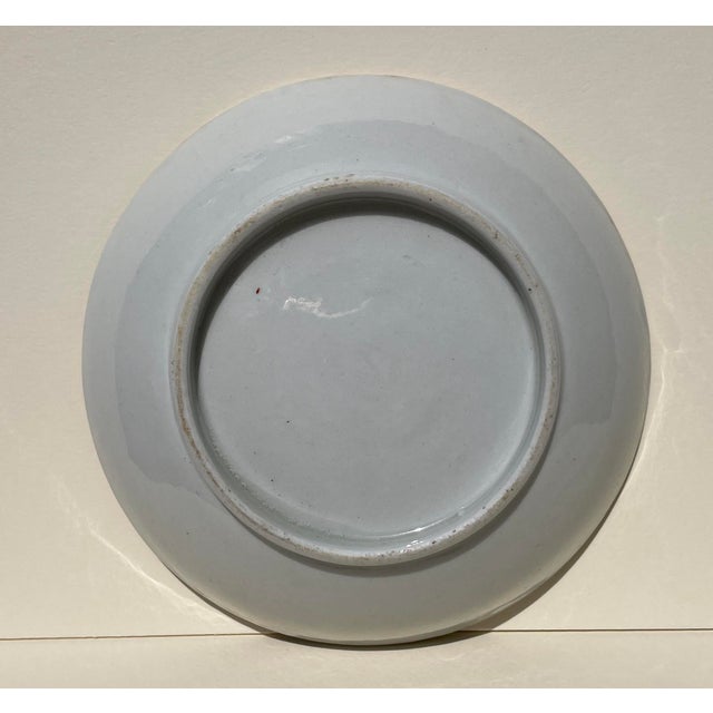 18th Century English Porcelain Saucer For Sale - Image 4 of 4