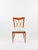 Aolo buffa (attributed to) (1903 - 1970) set of 4 chairs italy, circa 1940 cherry wood & fabric h: 84 cm / w: 44 cm / d:...