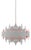 Space Age Brutalist Pendant Lamp from Doria Leuchten, Germany, 1960s For Sale