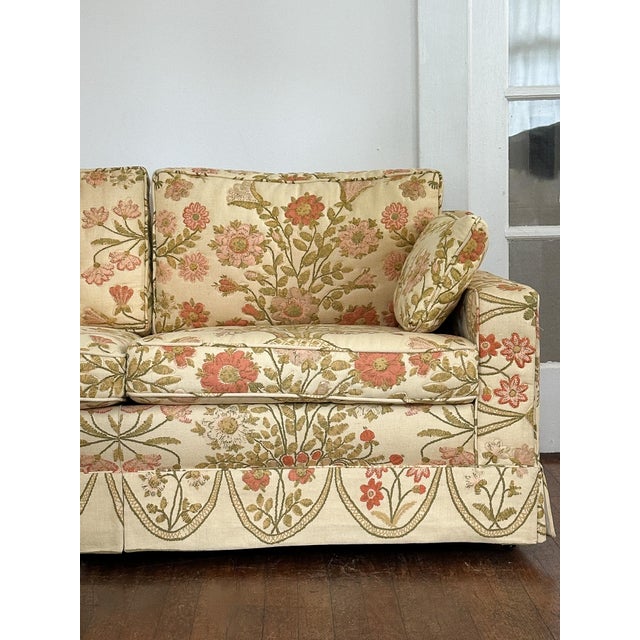 1960s Vintage Floral Sofa For Sale - Image 5 of 18