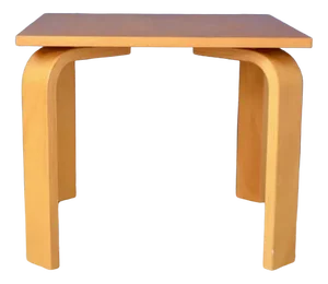 Scandinavian Coffee Table in Plywood