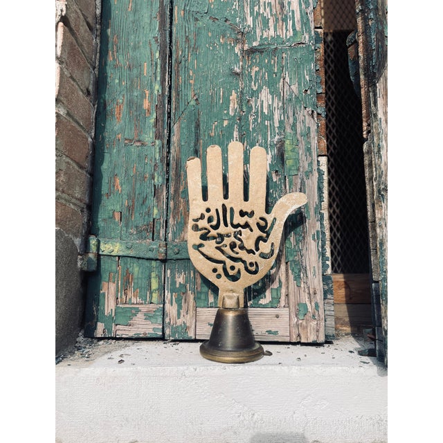 Vintage Hand of Fatima Sculpture For Sale - Image 4 of 11