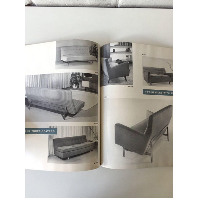 Taupe Mid Century Jens Risom Model 250 Armless Sofa - 2 Available For Sale - Image 8 of 8