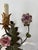 19th Century Big Italian Tole and Porcelain Flowers Polychrome Sconces 3 Lights For Sale - Image 6 of 10