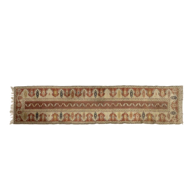 Vintage Turkish Oushak Rug For Sale