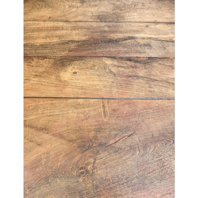Late 20th Century Large Spanish Colonial Style Coffee Table For Sale In Tampa - Image 6 of 9