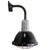 Industrial Vintage Industrial French Black Enamel Factory Wall Light For Sale - Image 3 of 11