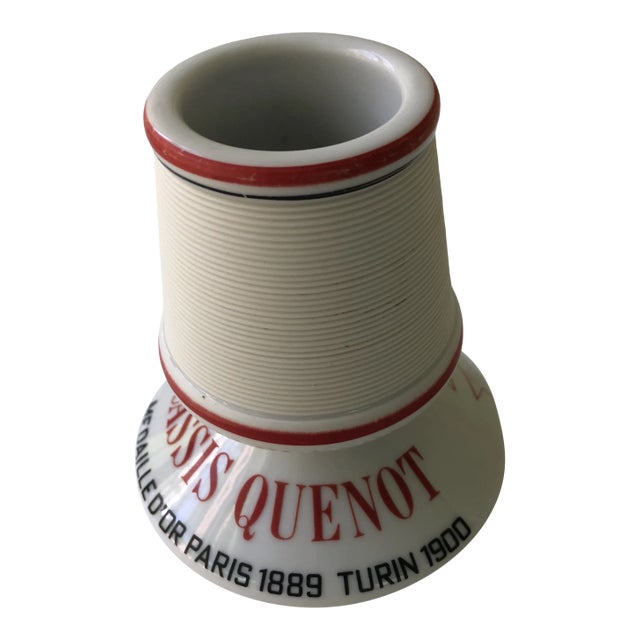 1900 Cassis Quenot French Porcelain Match Striker For Sale