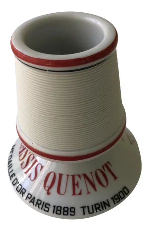 1900 Cassis Quenot French Porcelain Match Striker