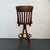 1920s Oak Craftsman Swivel Architect's Drafting Stool For Sale In New York - Image 6 of 12