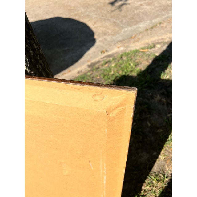 Large Framed Vintage Eagle Faux Marble Carving by d.r. Miller For Sale - Image 10 of 11