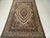 Vintage Persian Nain Area Rug, Hand-Knotted Wool & Silk, Garden of Paradise Pattern, 4x7, Ivory & Blue For Sale - Image 4 of 12