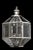 Contemporary Hampton Lantern in Nickel Finish For Sale - Image 3 of 3