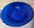 Vintage Ivv Italian Cobalt Blue Glass Platters and Bowl Set - 3 Piece For Sale - Image 4 of 12